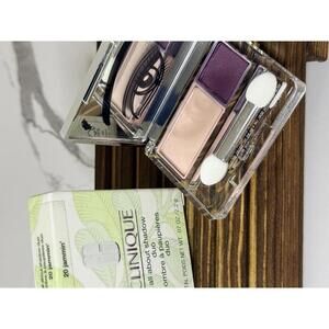 Clinique All About Shadow Duo – Shade 20 Jammin’ NIB Eyeshadow Compact